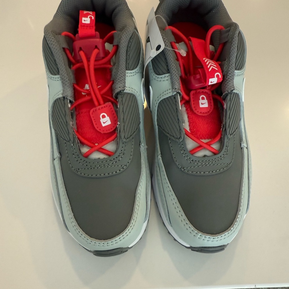 Nike Kids Sneakers Gray and Red